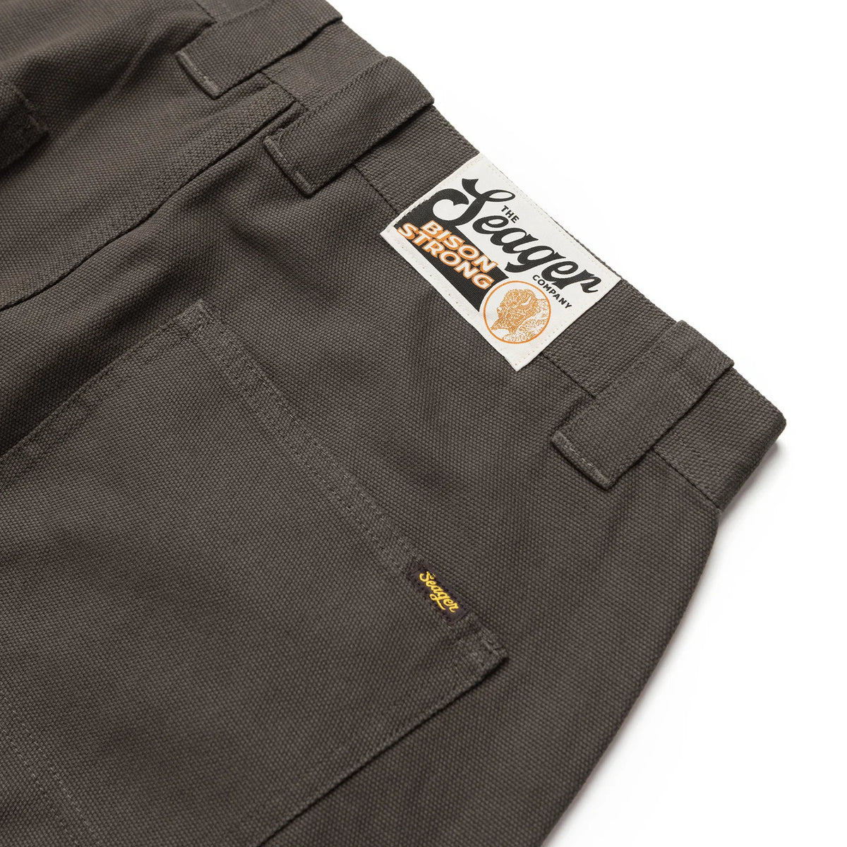 Bison Canvas Pant in Darkwood