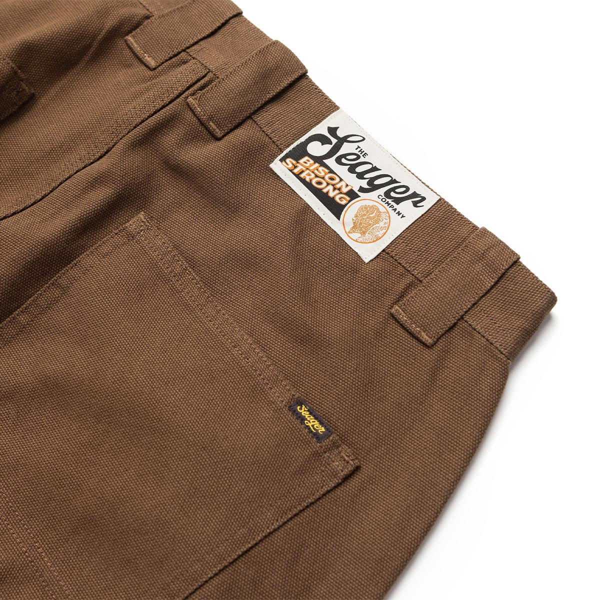 Bison Canvas Pant in Tobacco