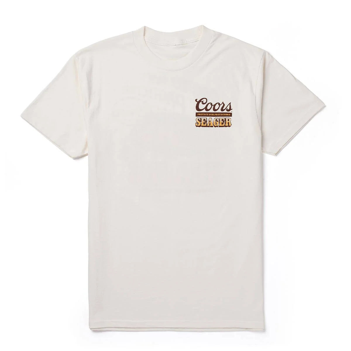 SEAGER x COORS Brush Truck Tee in White