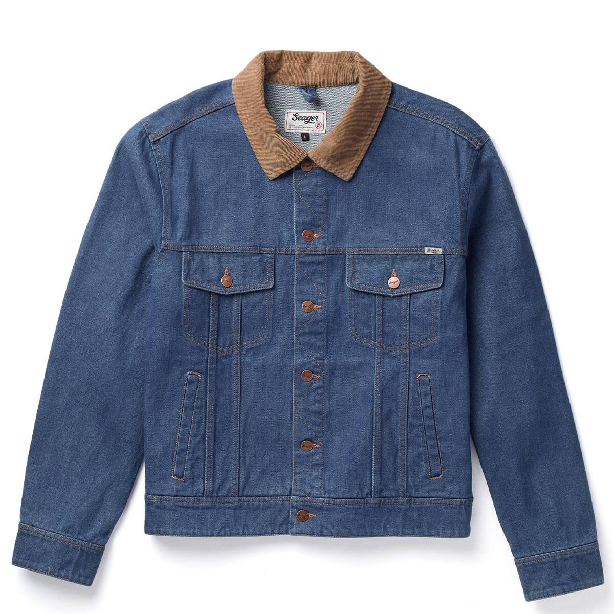 Freewheelin Denim Jacket in Rinsed Indigo