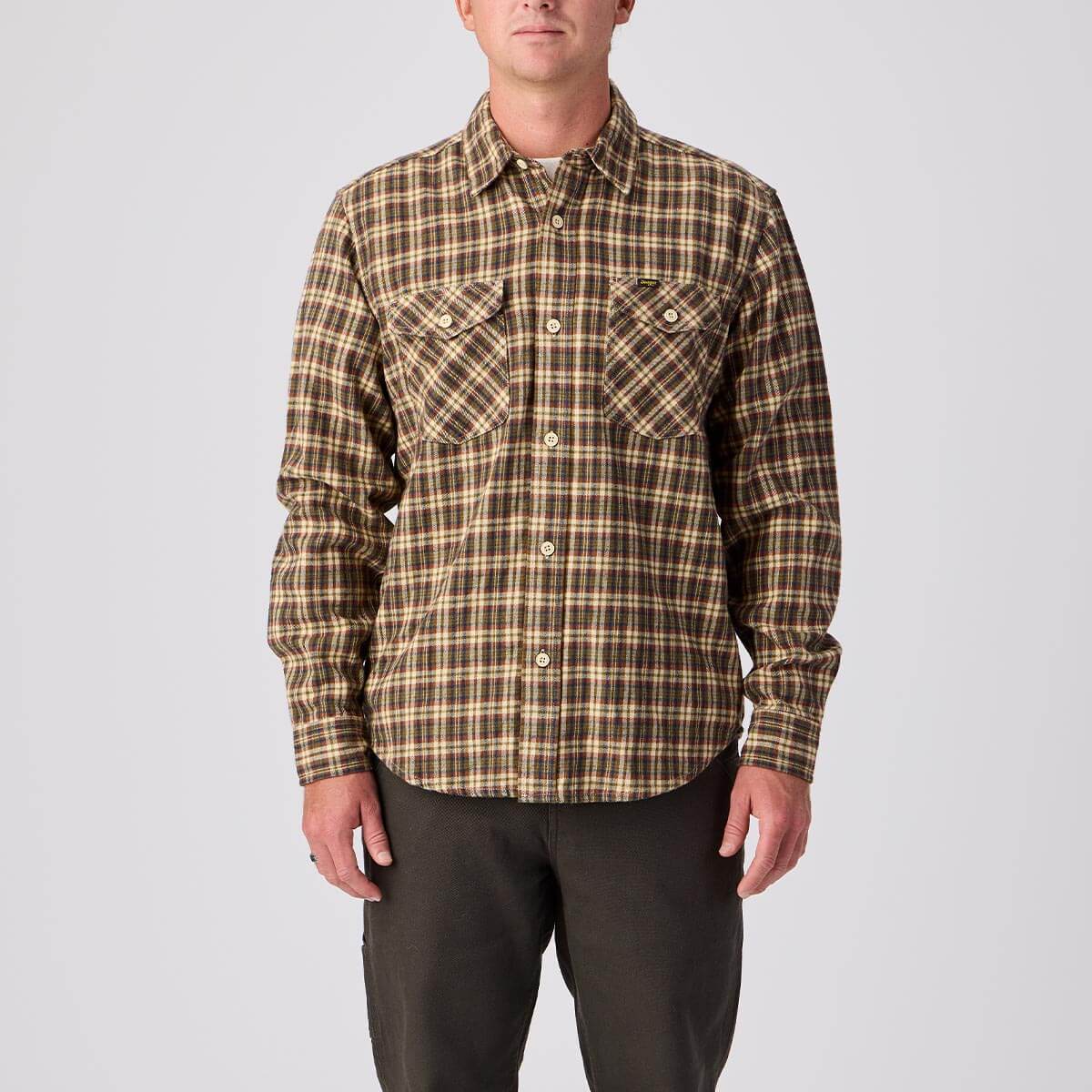 Calico Flannel in Roasted Caramel