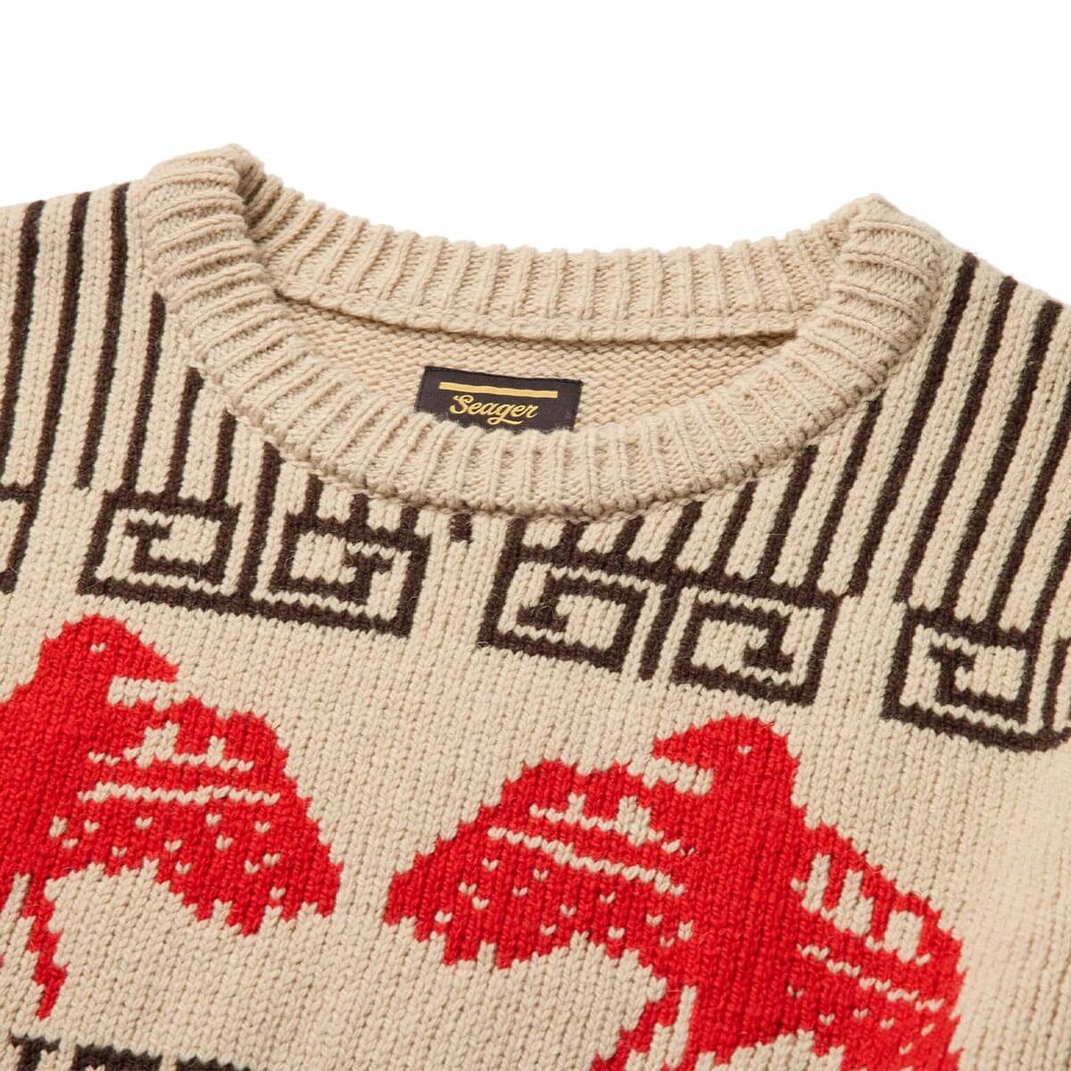 Wharf Knit Sweater in Khaki