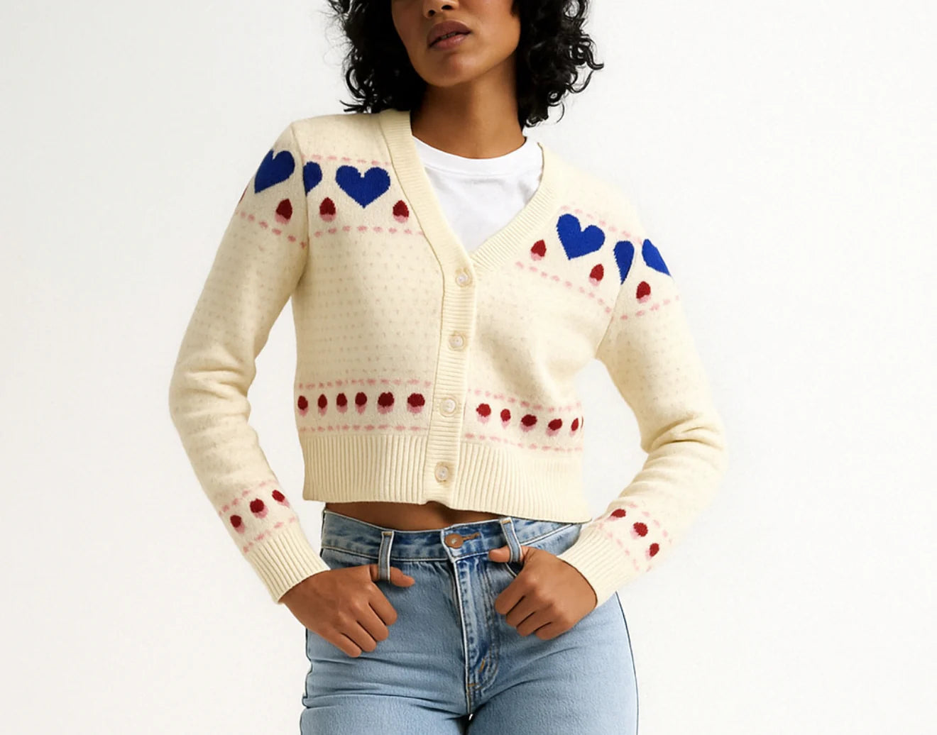 Victoria Cardigan - Creme