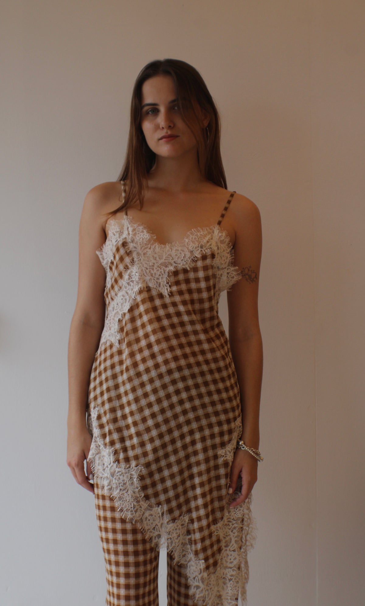 Lizzy Cami Top in Gingham