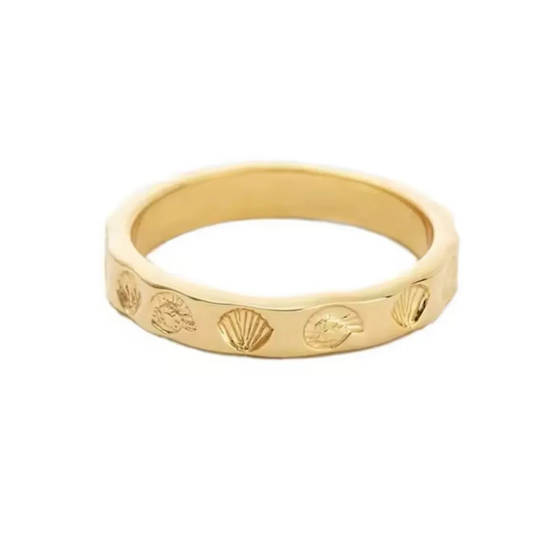 Coastal Ring- Gold