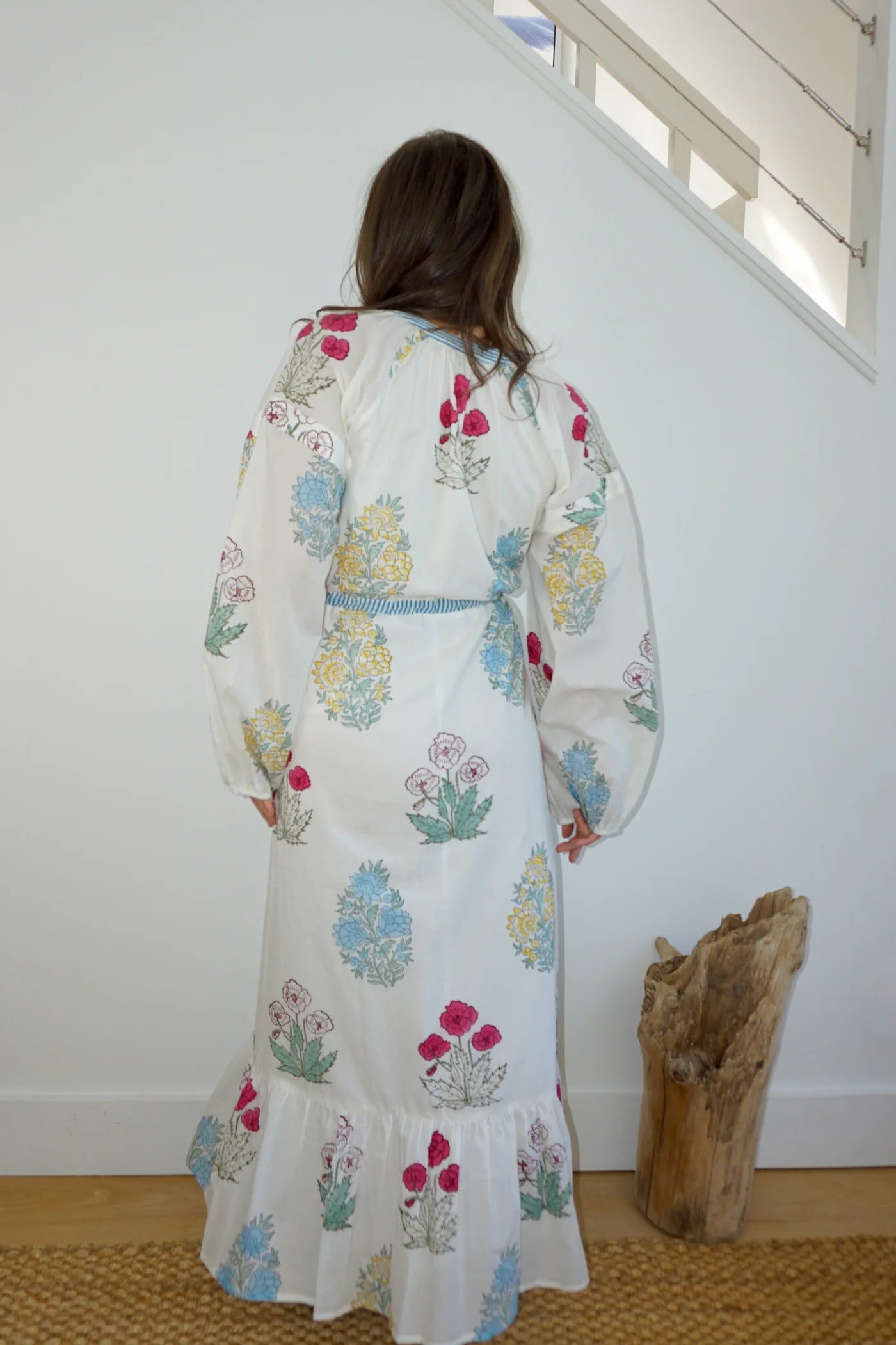 JOEL MAXI DRESS - MIXED PRINT FLORAL