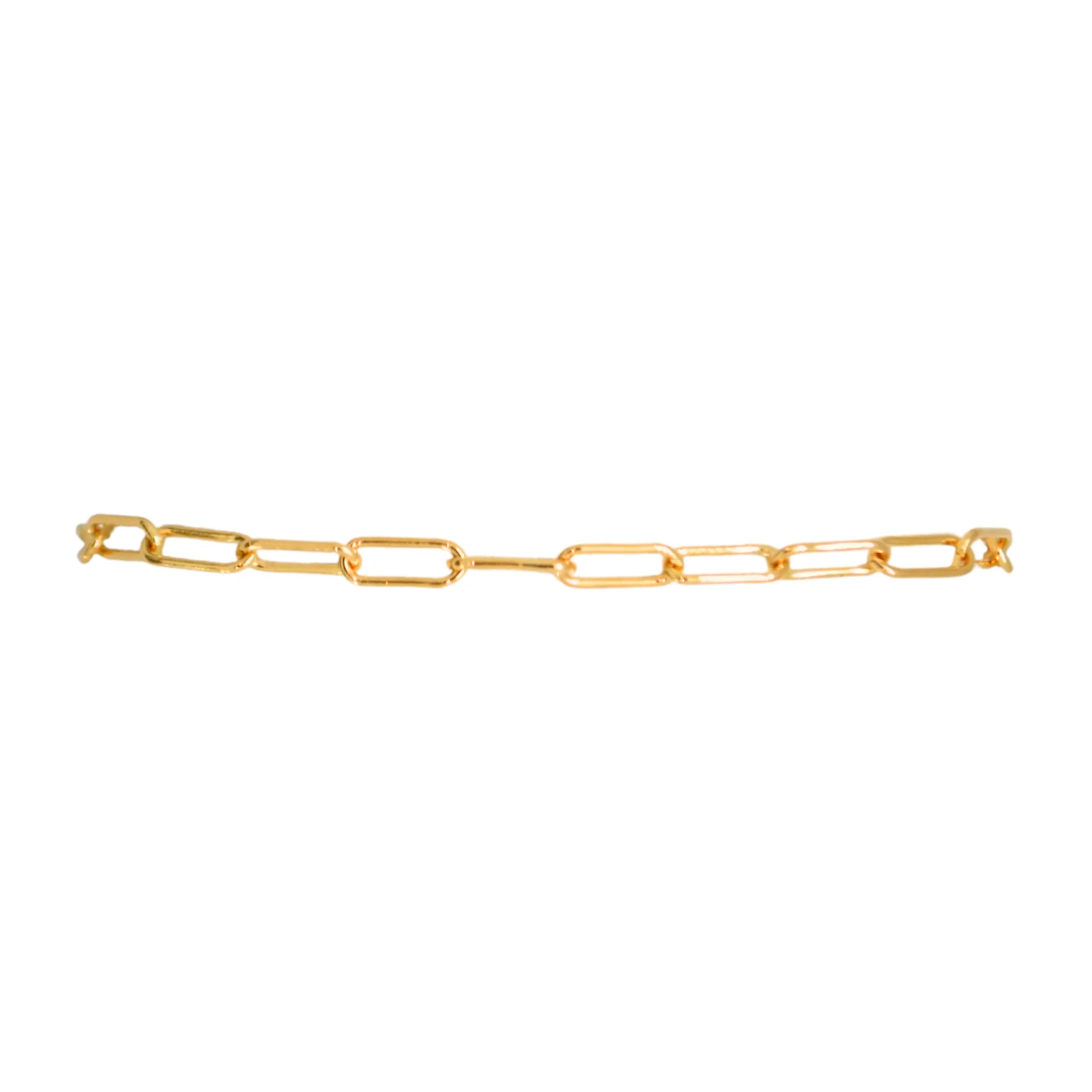 Paperclip Chain Bracelet- Medium