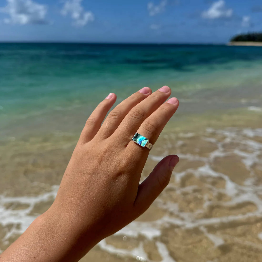 Morgan Ring - Abalone (Handmade)