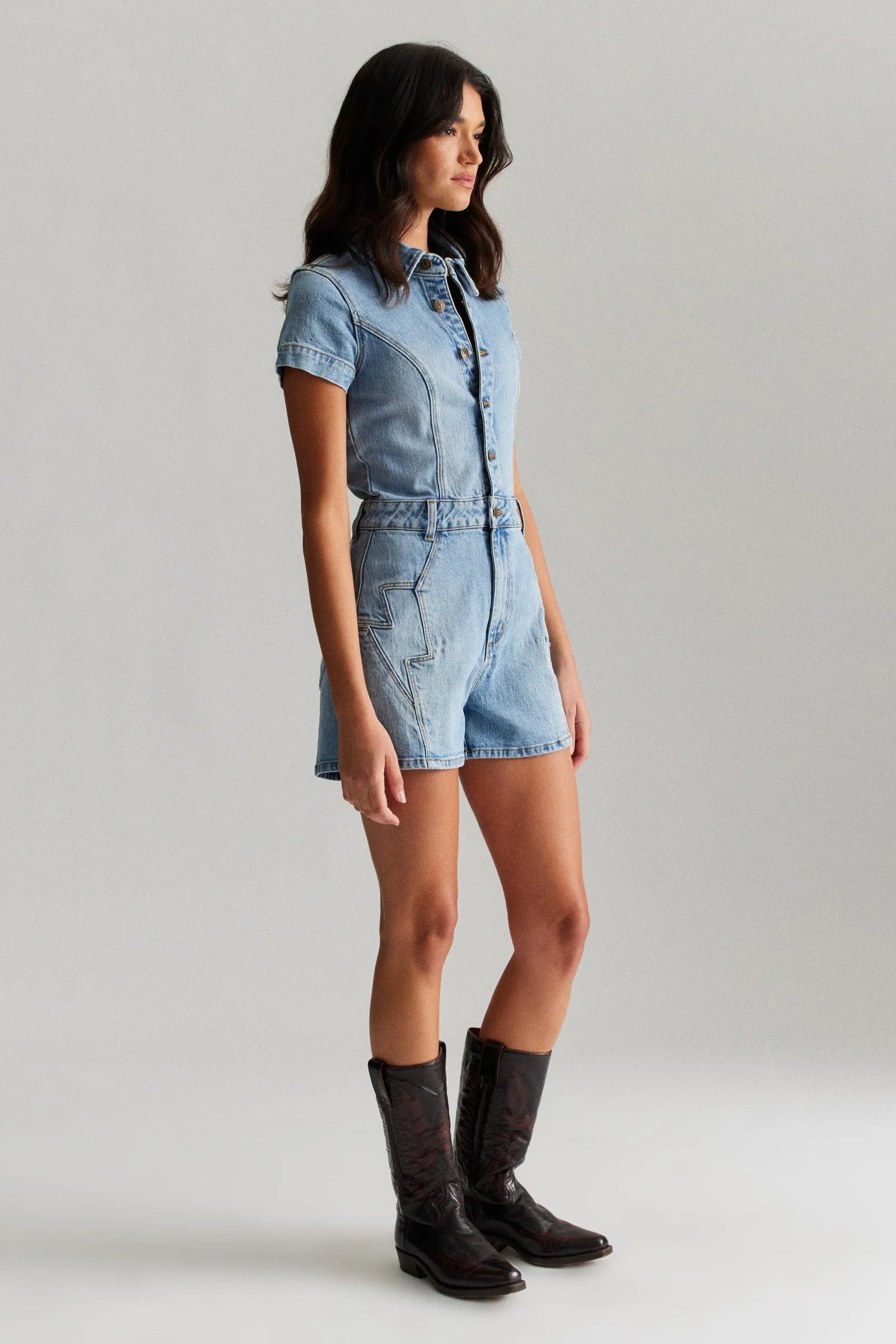 ACDC Lightning Romper