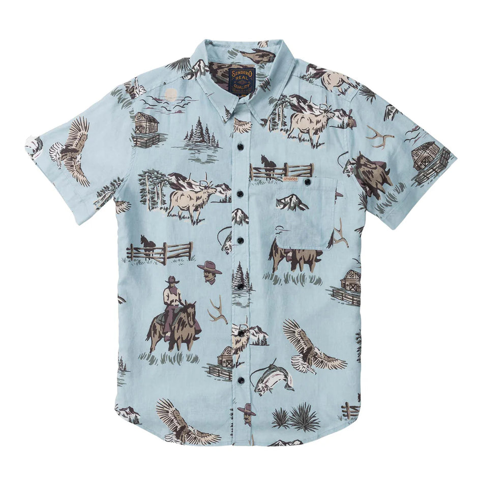 CITY SLICKER SHORT SLEEVE- SKY GRANDE
