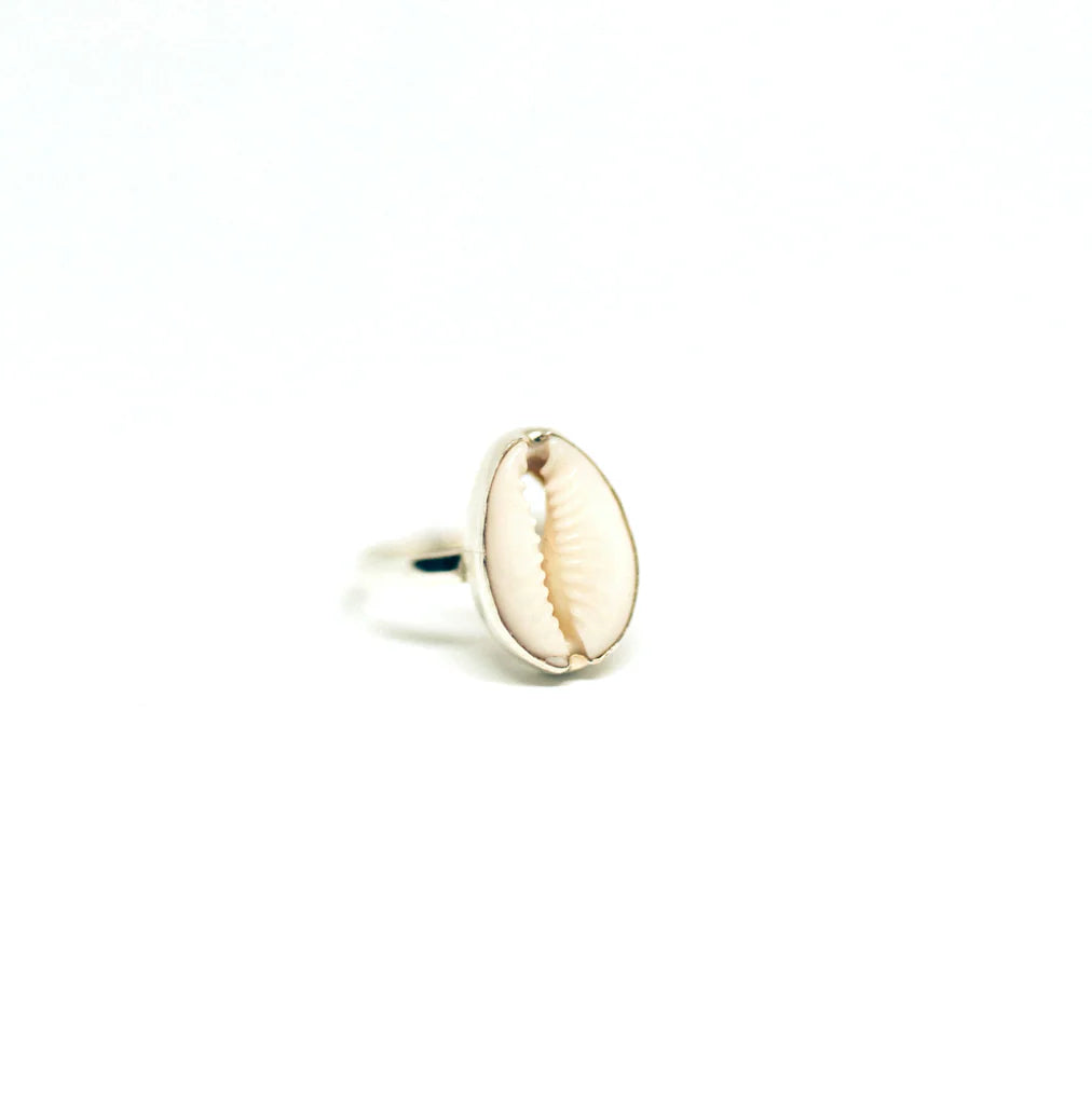 Shell Ring (Handmade)- Silver