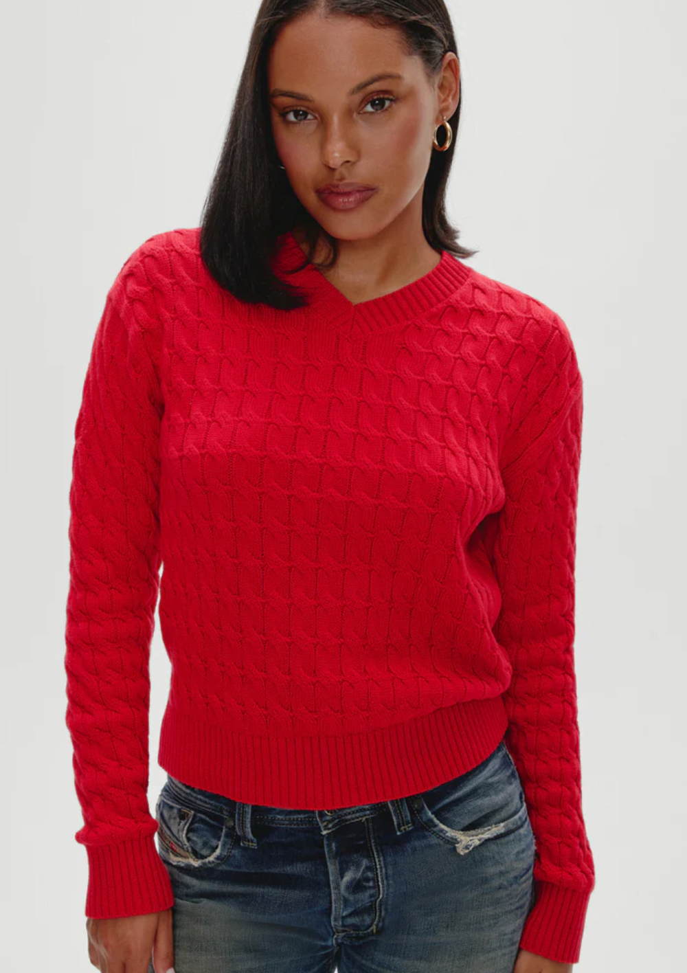 Prince Cable Knit Sweater