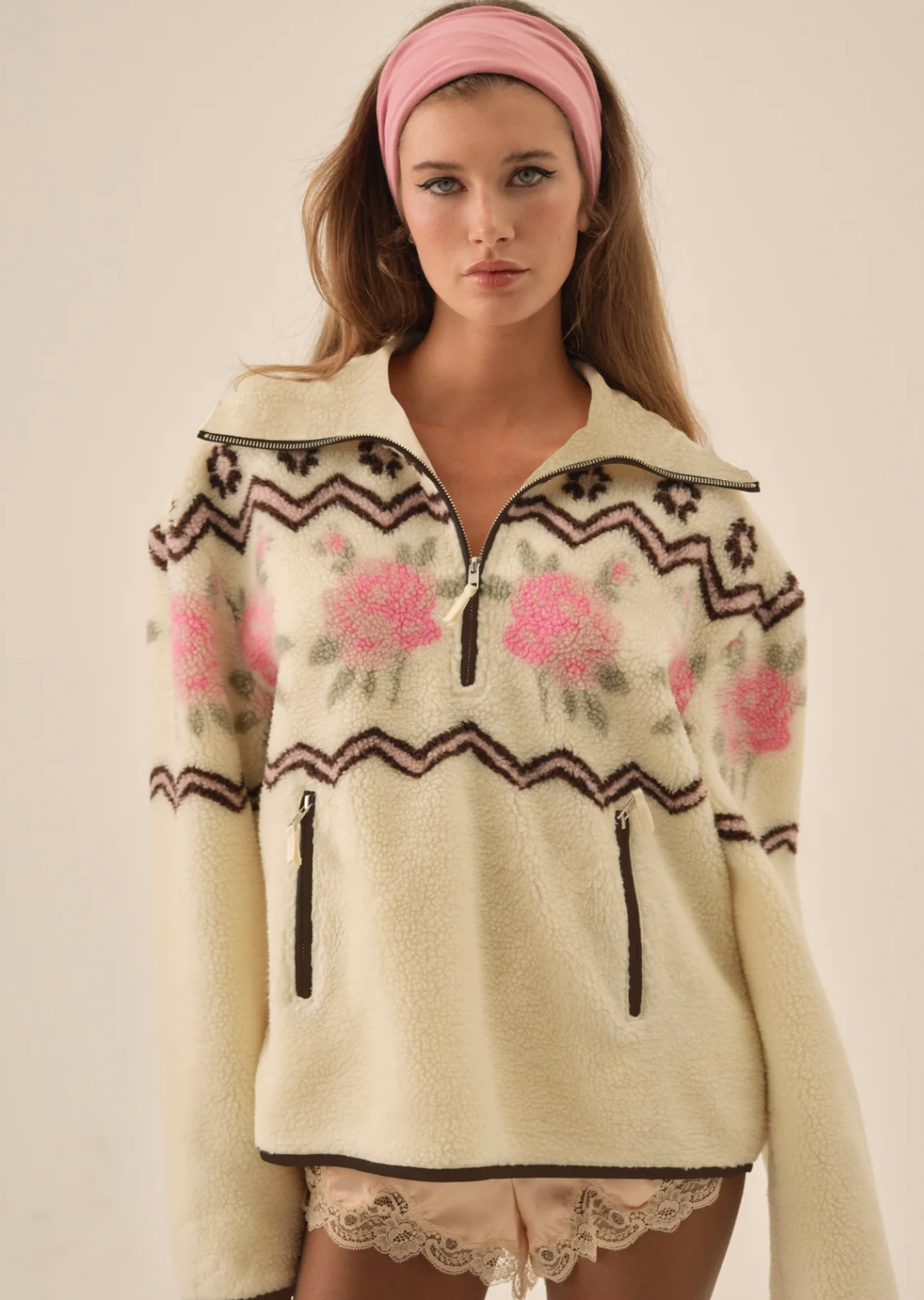 Posey Sherpa Pullover
