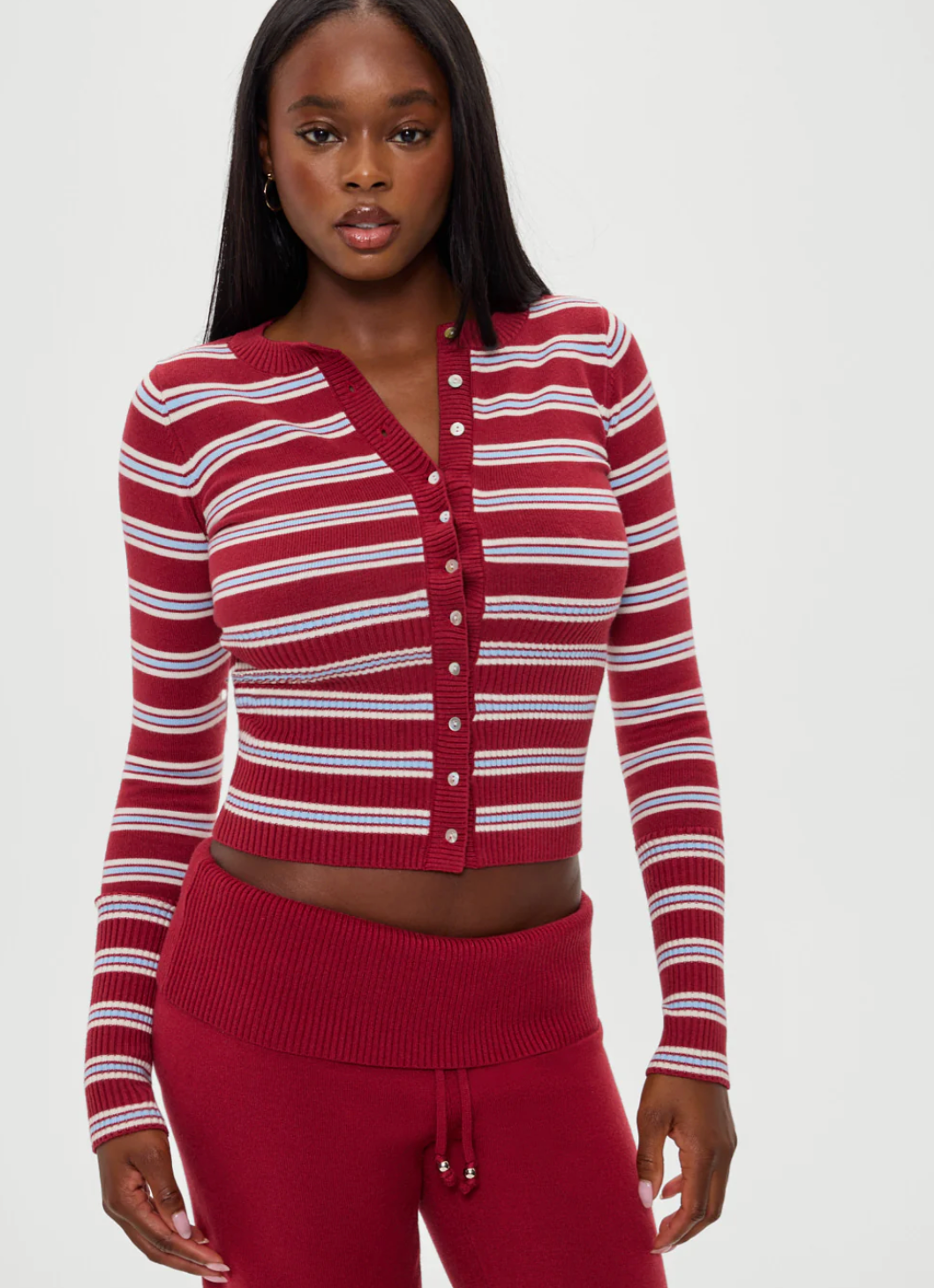 Lenon Button Up Knit Sweater