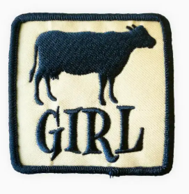Cow Girl Patch