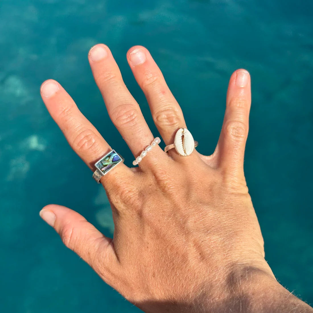 Morgan Ring - Abalone (Handmade)