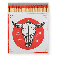 Saint No skull Square Match Box