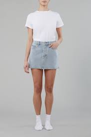 HOLLY SKIRT in VINTAGE BLUE