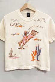 Cowgirl College Tee