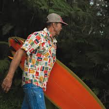 Sun Dot Fish Flag Shirt