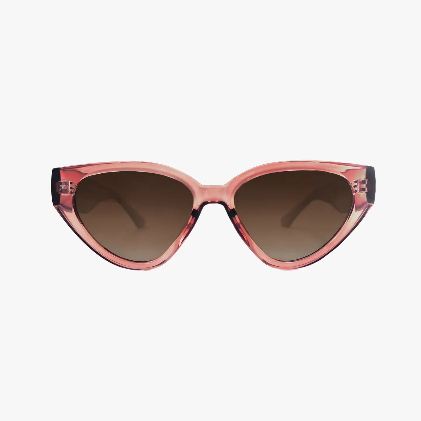 Moxie Blush Polarized Women's Cat Eye Fashion Sunglasses