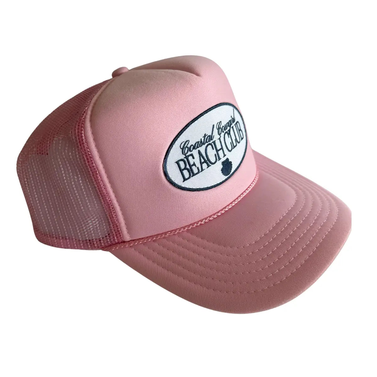Coastal Cowgirl Beach Club Patch Trucker Hat
