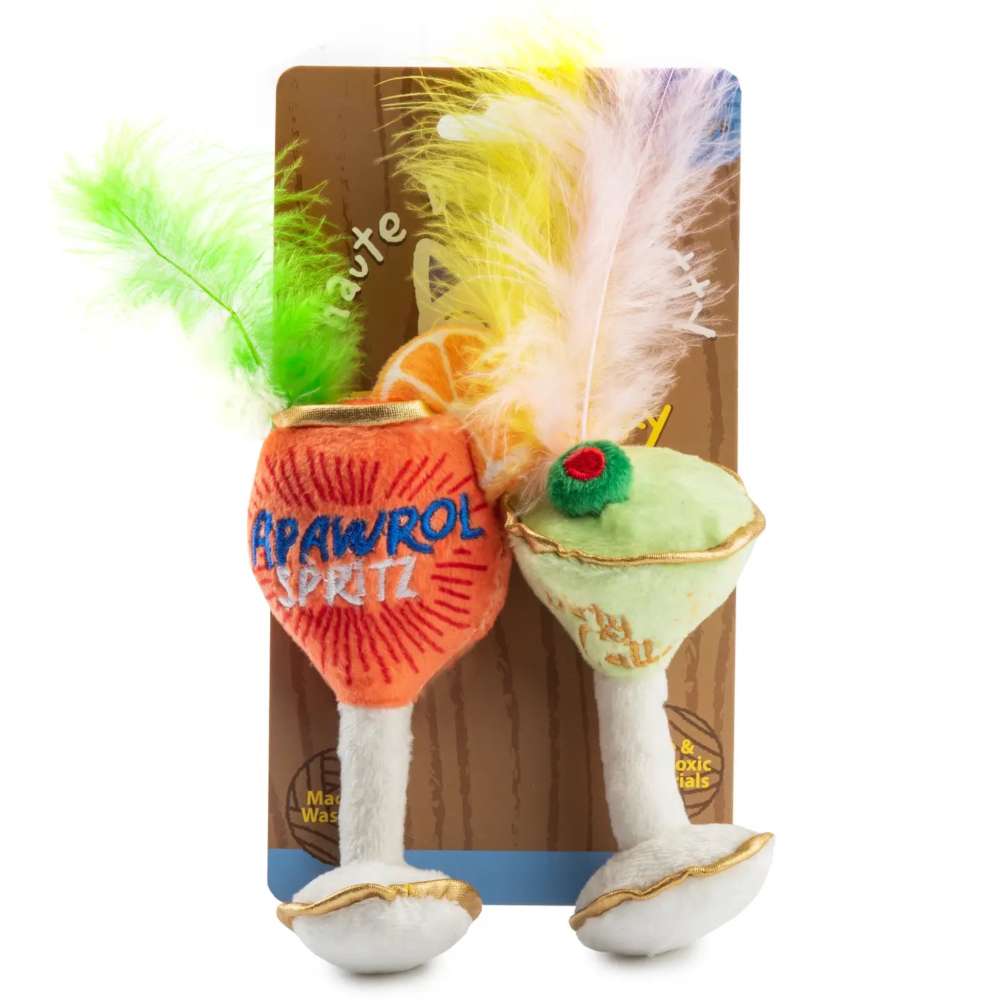 Kitty Cocktails (2 Cocktails) Organic Catnip Cat Toys