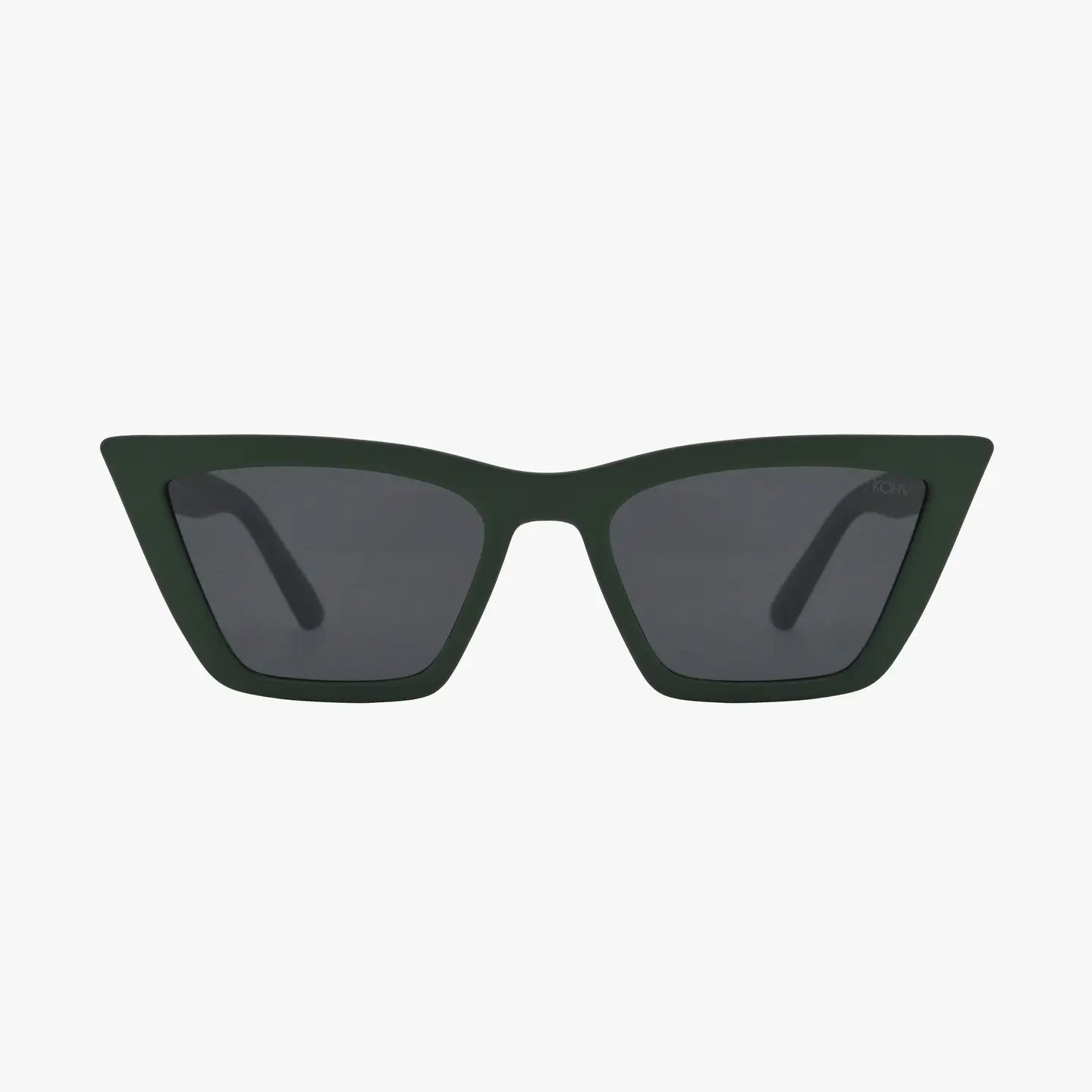 Bay Olive Green Polarized Women's Cat Eye Fashion Sunglasses