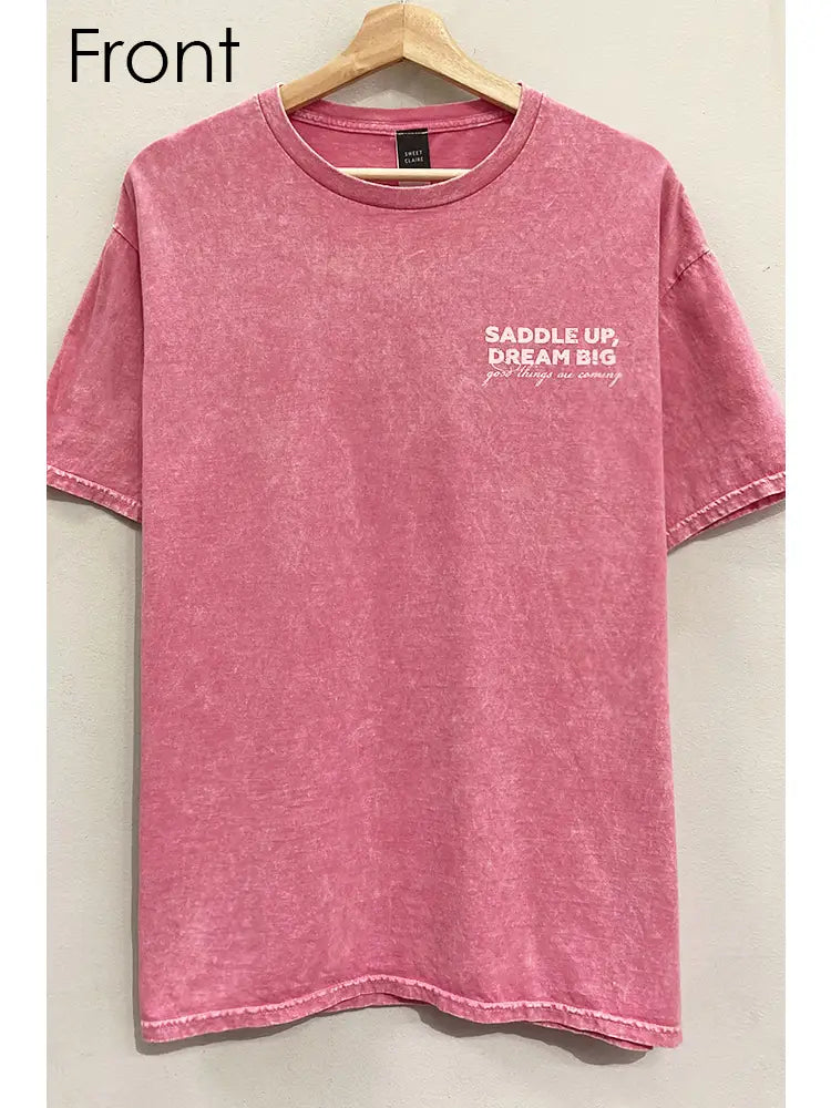 Saddle Up Cowboy Graphic Tee