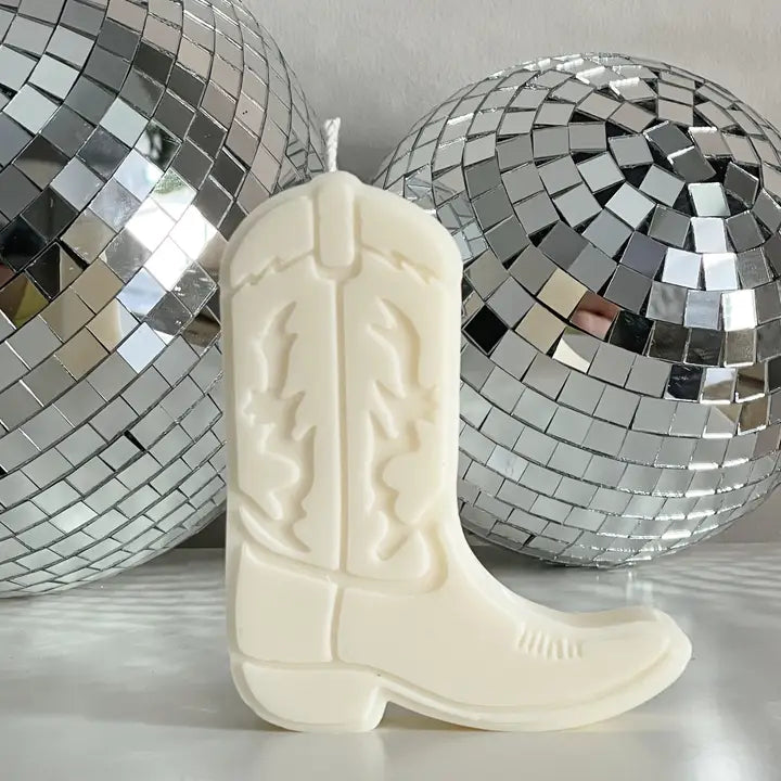 Cowboy Boot Nashville Shape Candles