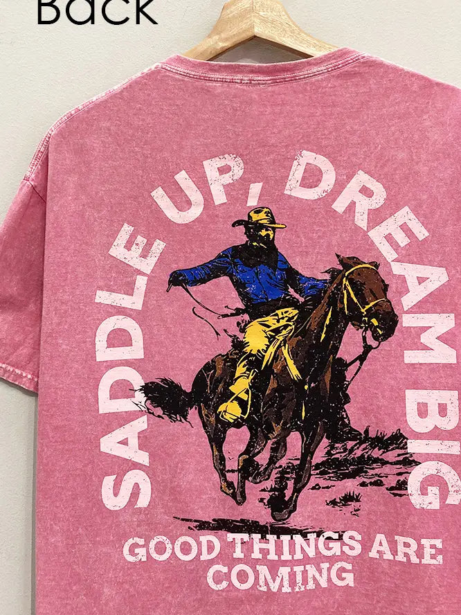 Saddle Up Cowboy Graphic Tee