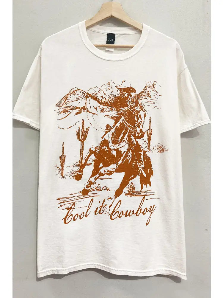 Cool It Cowboy Tee