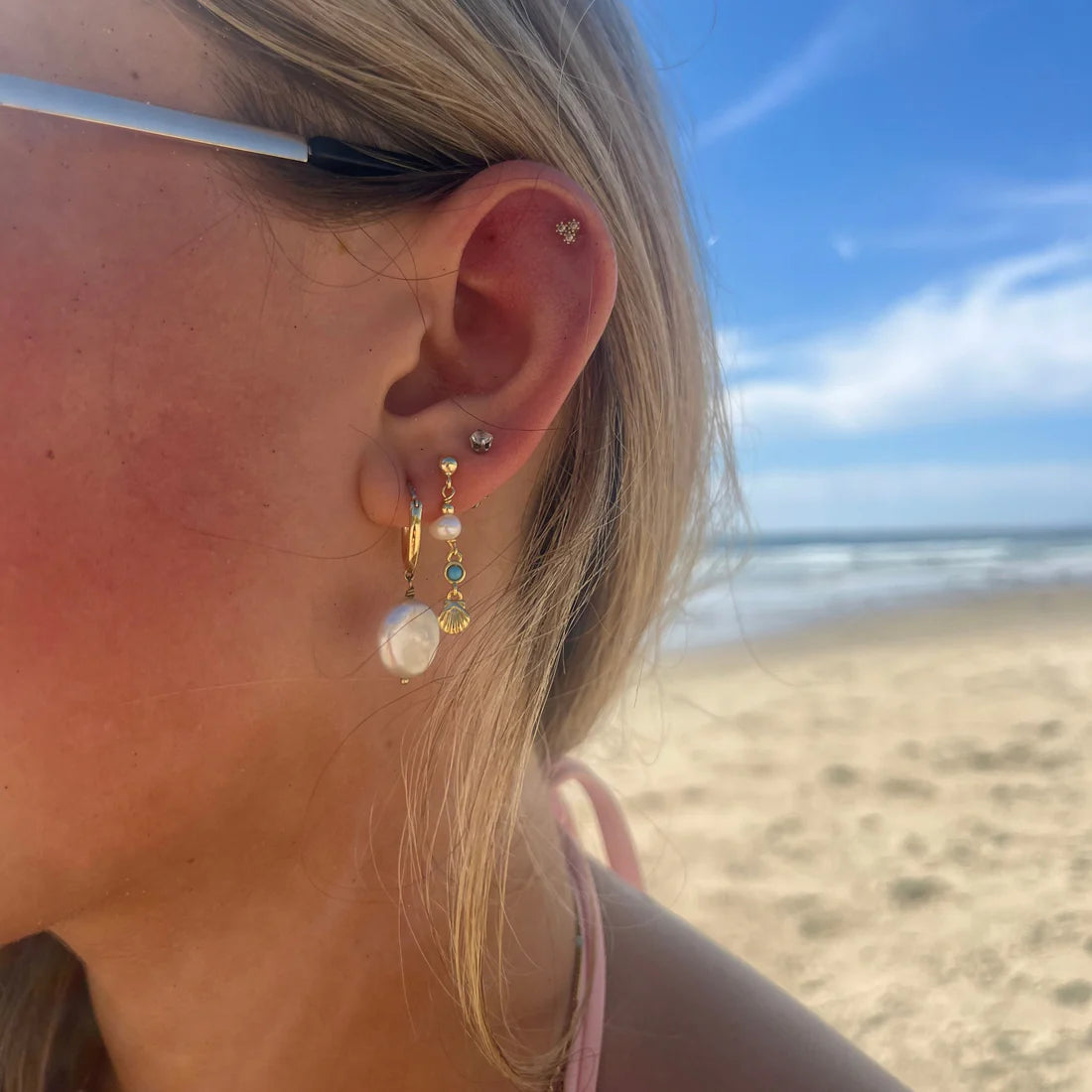 Izzy Earrings- Gold