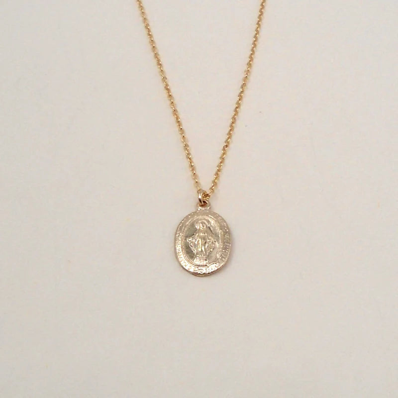 Virgin Mary Necklace